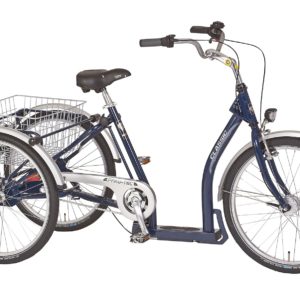 Trehjulet cykel med 2 baghjul - Elegance